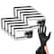 Shamrock Disposable Gloves, 4 mil Palm, Latex, Powder-Free, M, 1000 PK, Black 18012 - alternate 1